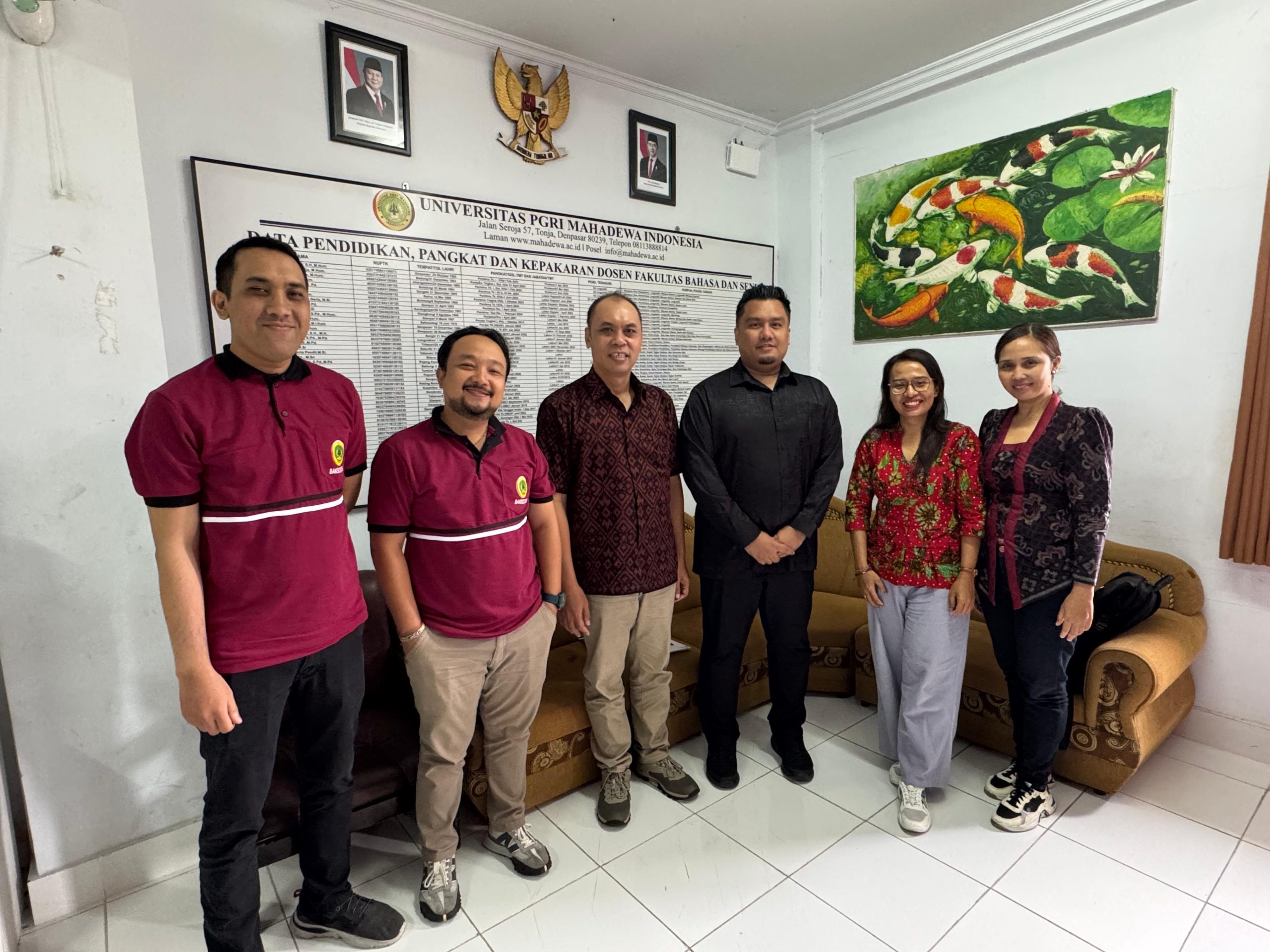 Read more about the article Dekan FBS UPMI Bali Terima Kunjungan Dekan FMSP UPSI Malaysia