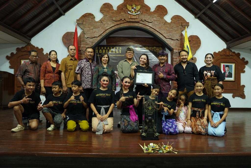 WIMBAKARA TARI BALI “JEJAK TRADISI, ENERGI GENERASI” SUKSES DIGELAR, SANGGAR DHARMA SUCI RAIH JUARA UMUM